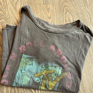 Retro MTV Cropped Tshirt